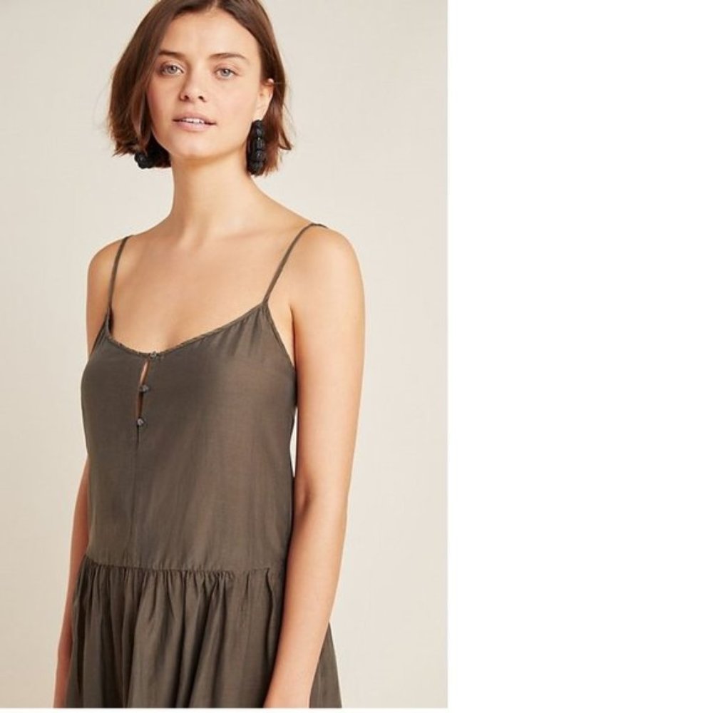 NEW Anthropologie Simone Tiered Maxi Dress - Picture 2 of 3